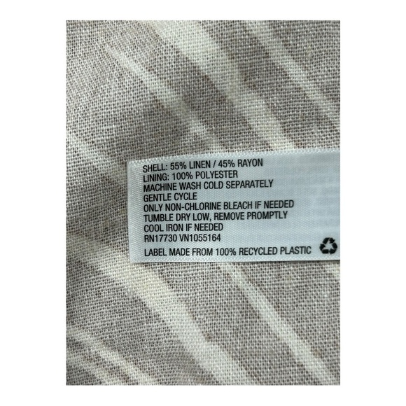 A New Day Sz Med Blazer Brown & White Zebra Print - Picture 6 of 11